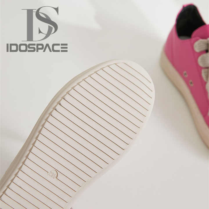 Candy‑Color Flat Sport Sneakers