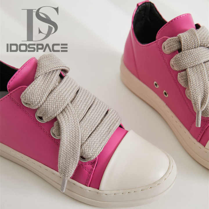 Candy‑Color Flat Sport Sneakers