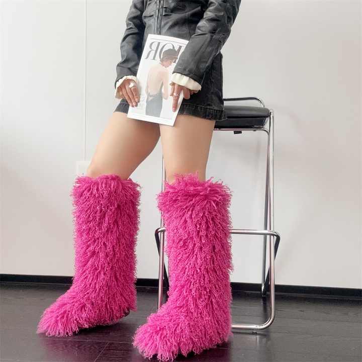 Winter Knee High Snow Boots for Women