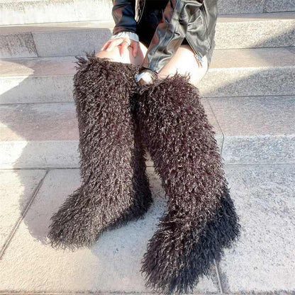 Winter Knee High Snow Boots for Women