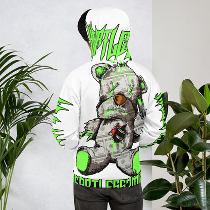 Green-White Money Bear