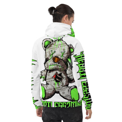 Green-White Money Bear