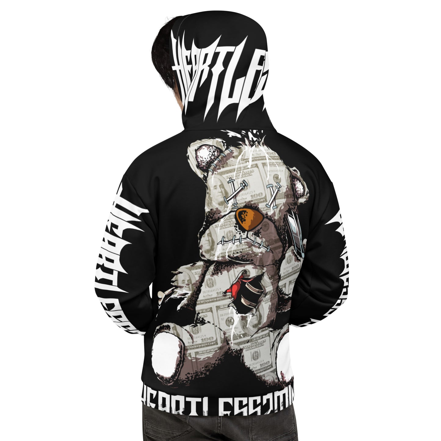 White-Black Money Bear