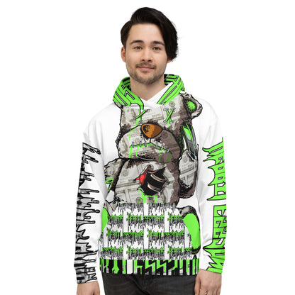 Green-White Money Bear