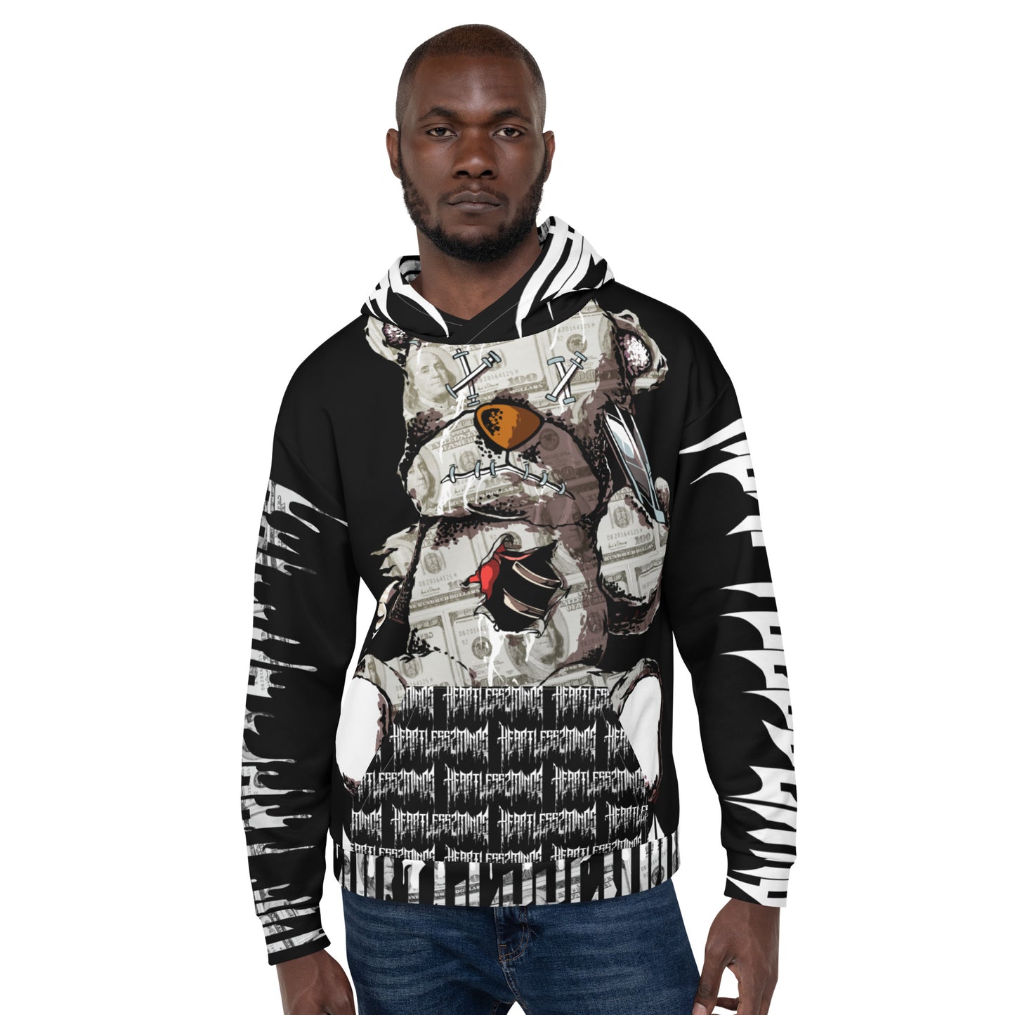 White-Black Money Bear