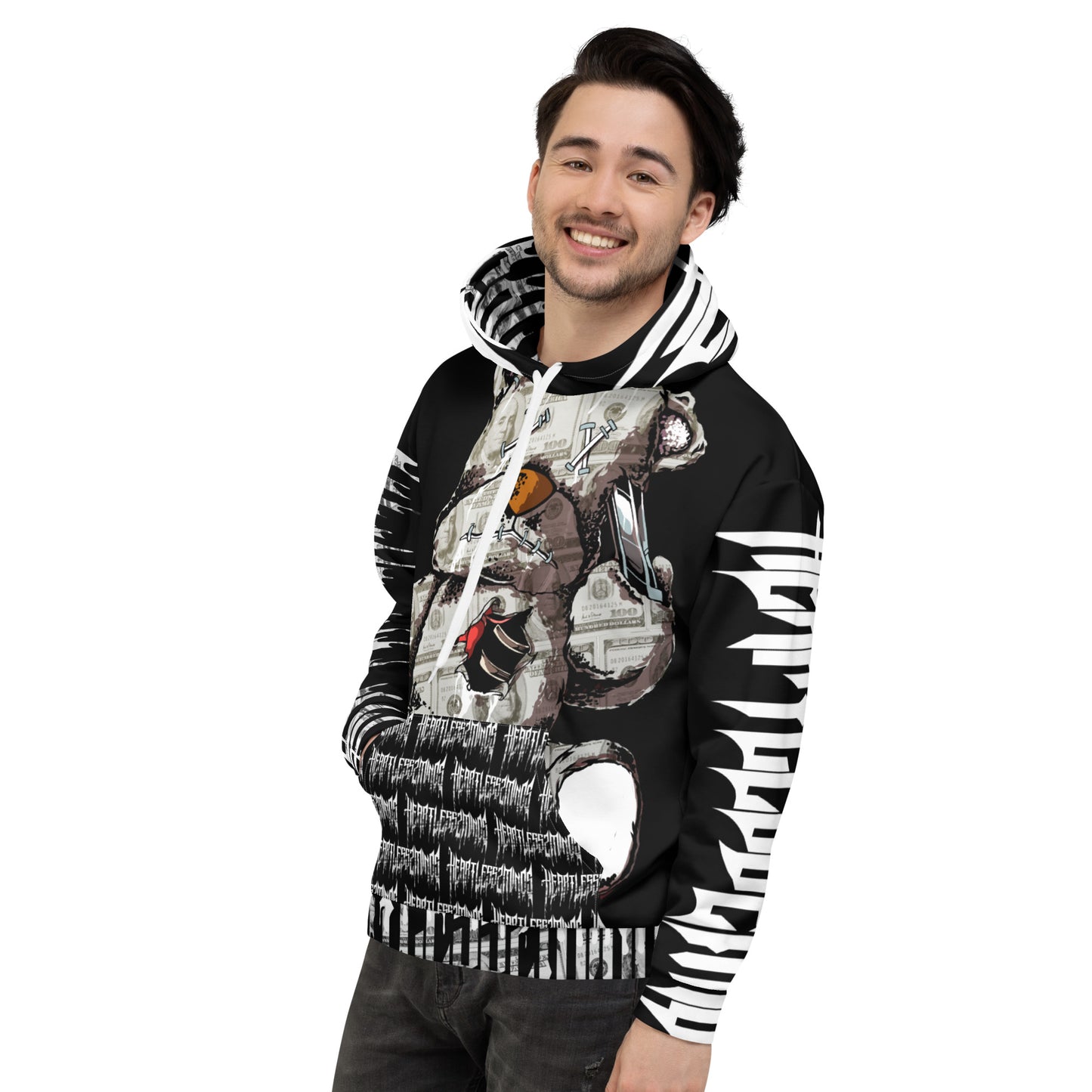 White-Black Money Bear